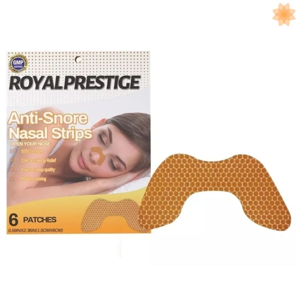 6 Parches ANTI RONQUIDO